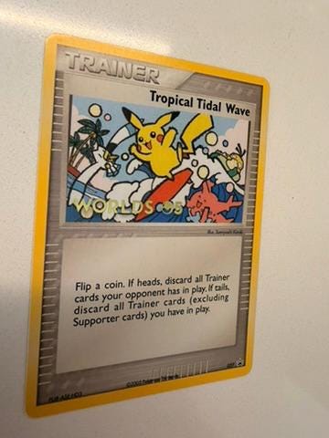 Tropical Tidal Wave # World Championships Collection proxy card, not real novelty