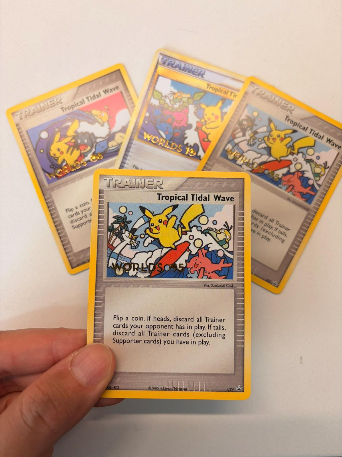 Tropical Tidal Wave # World Championships Collection proxy card, not real novelty