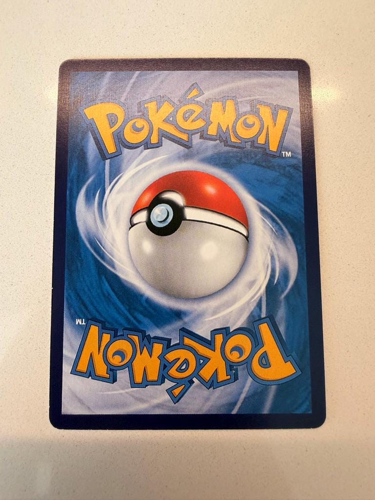 Charizard #6 Power Keepers proxy card, not real novelty