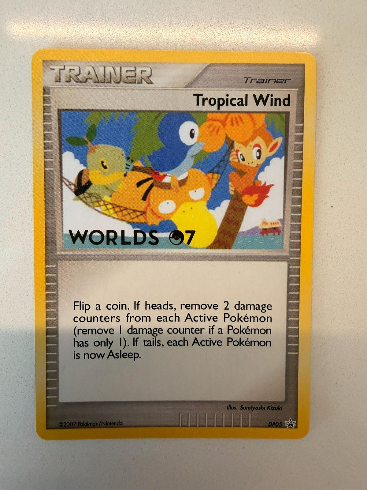 Tropical Wind # World Championships Collection proxy card, not real novelty
