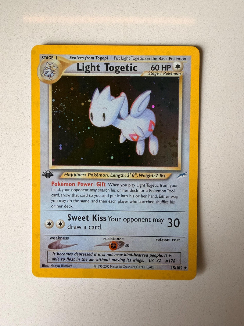 Light Togetic #15 Neo Destiny proxy card, not real novelty
