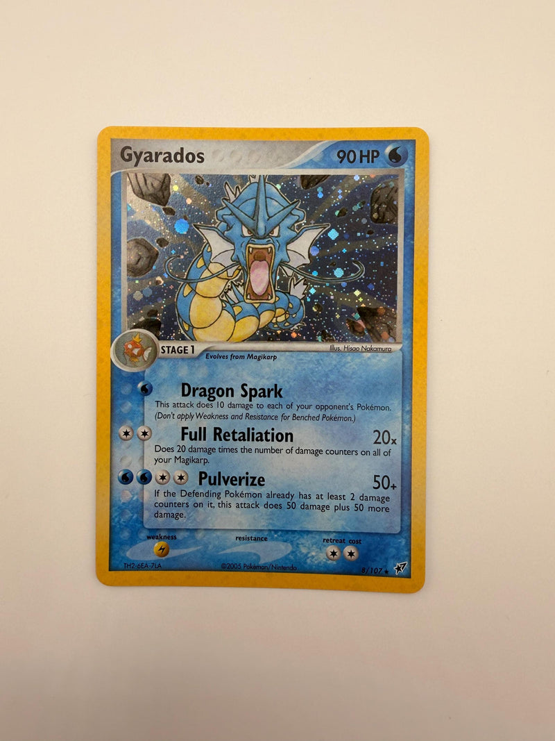 Gyarados #8 Deoxys proxy card, not real novelty