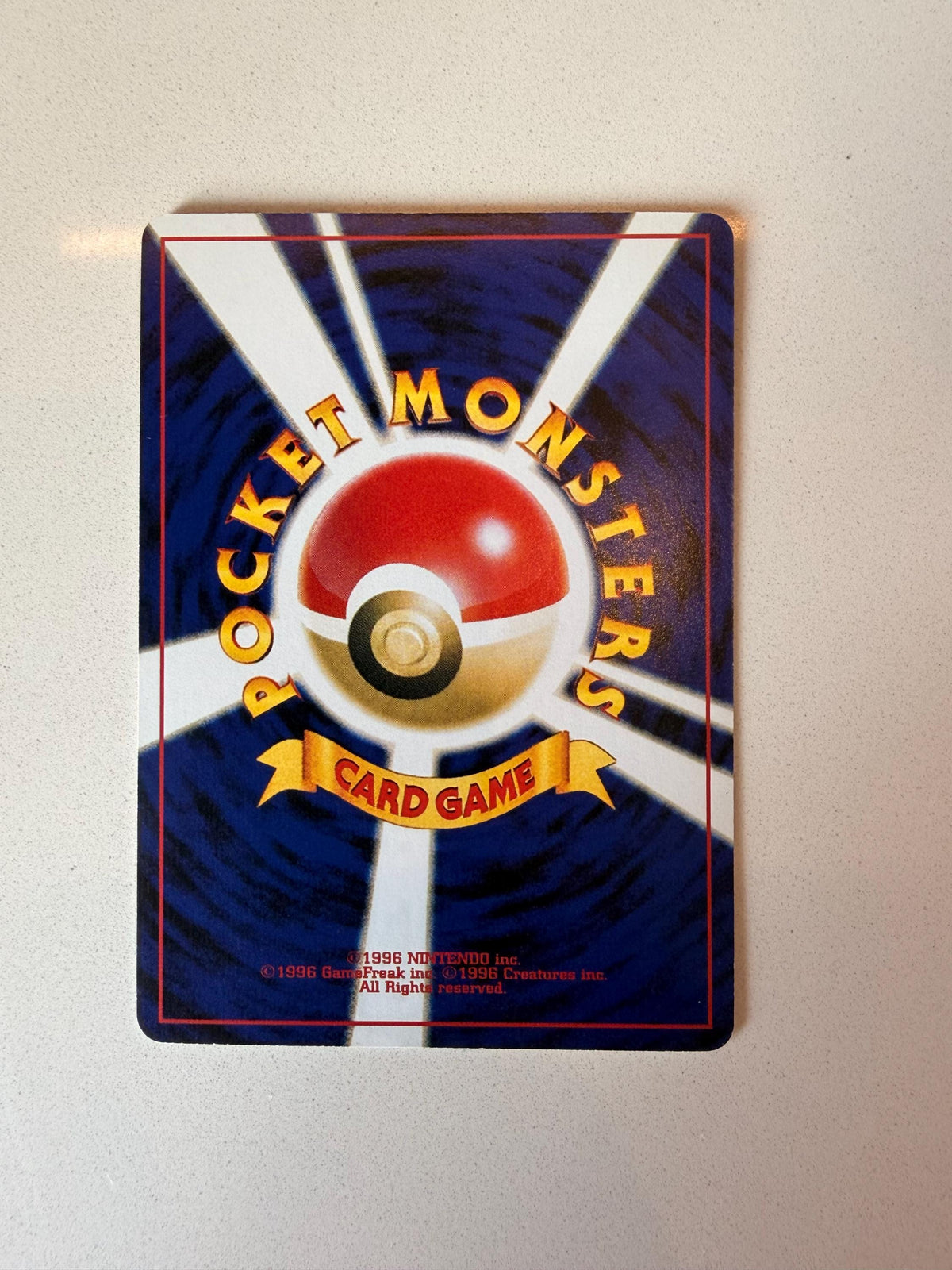 Zapdos #145 Japanese Expansion Pack proxy card, not real novelty